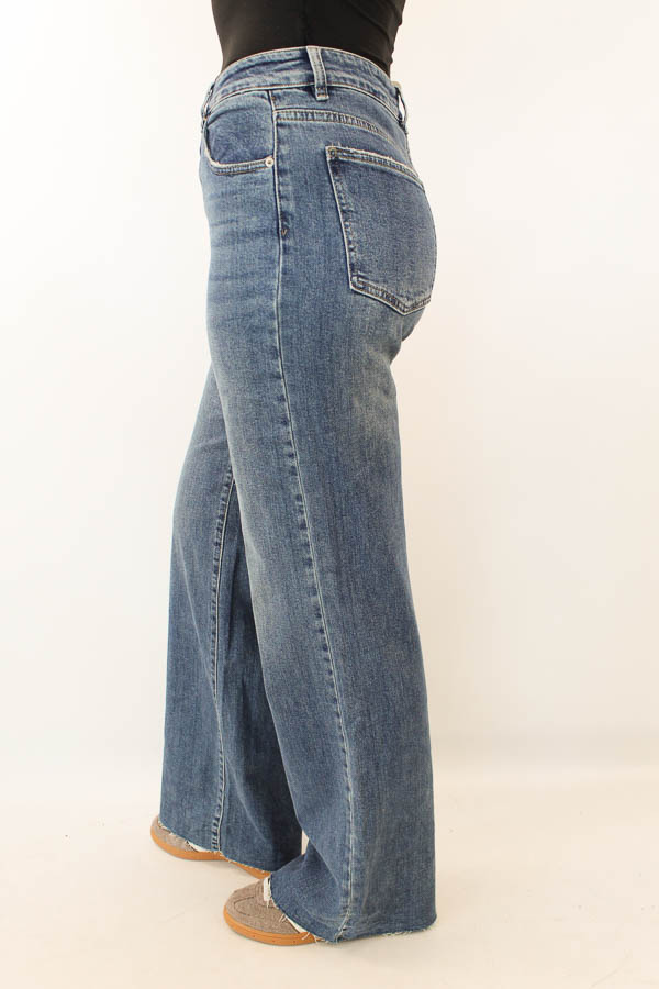Tall wide leg jeans | Mara  - Afbeelding 2