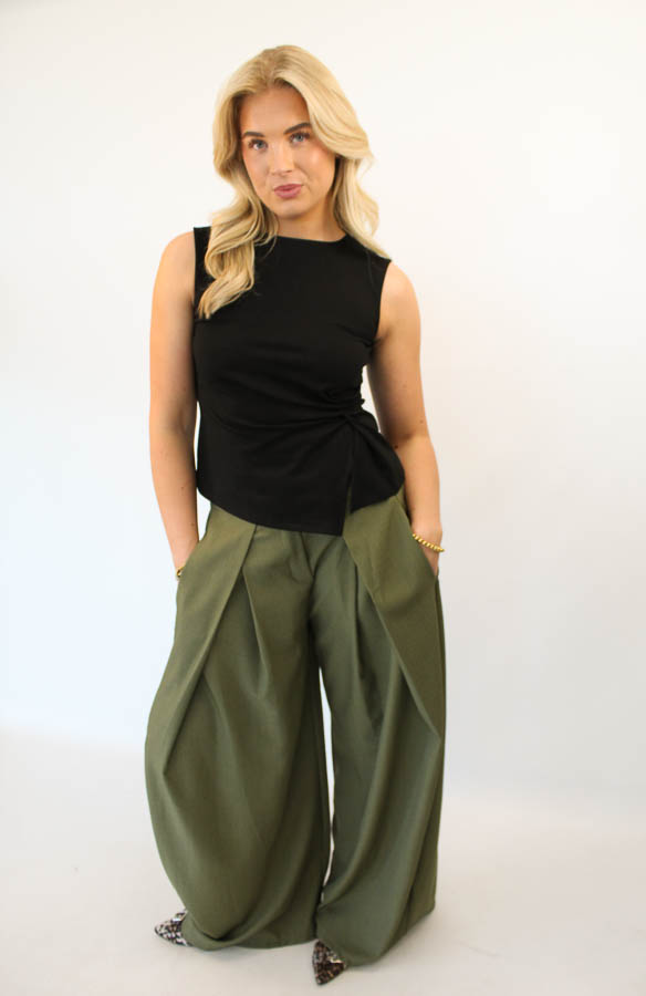 Top detail zwart | Laurie - Afbeelding 3