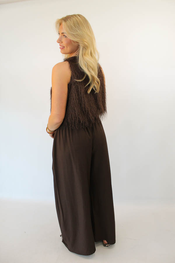 Top fringes bruin | Soof - Afbeelding 3