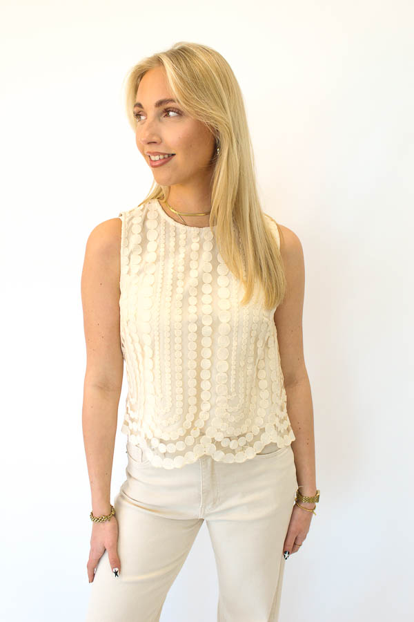 Top kant beige | Danique