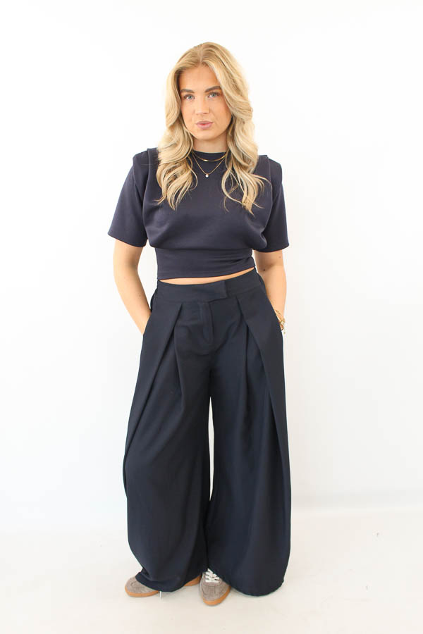 Top navy | Sophie - Afbeelding 4