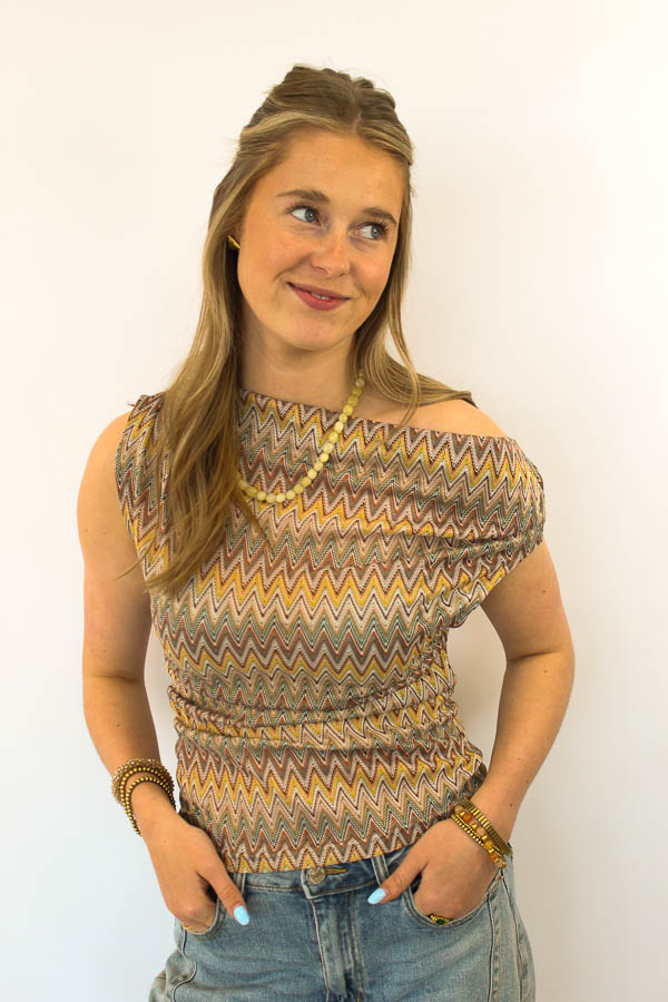 Top shoulder beige | Bella