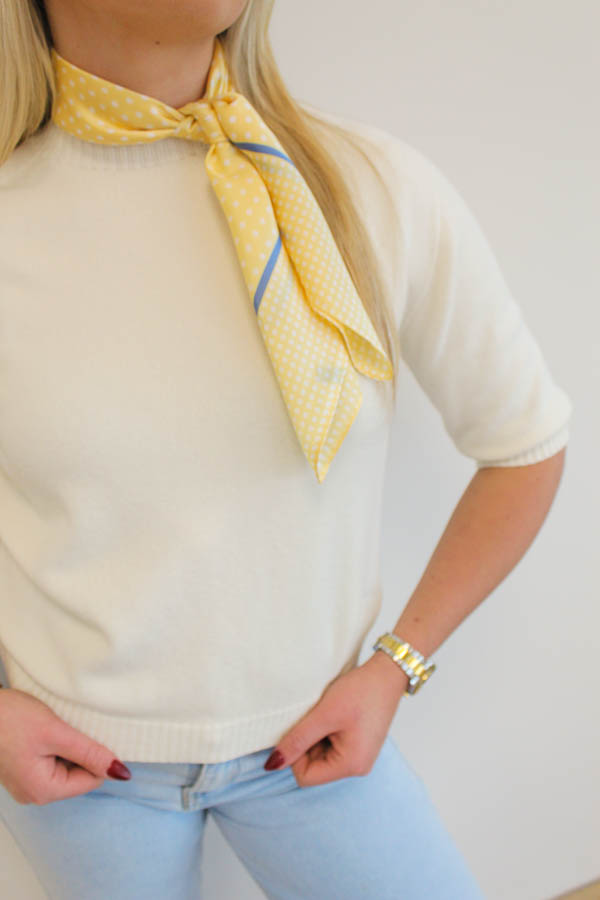 Trui driekwart beige | Lieke - Afbeelding 2
