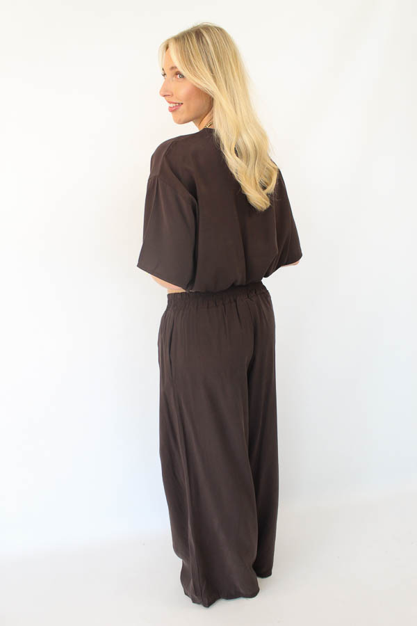 Tweedelig set bruin | Louise - Afbeelding 3