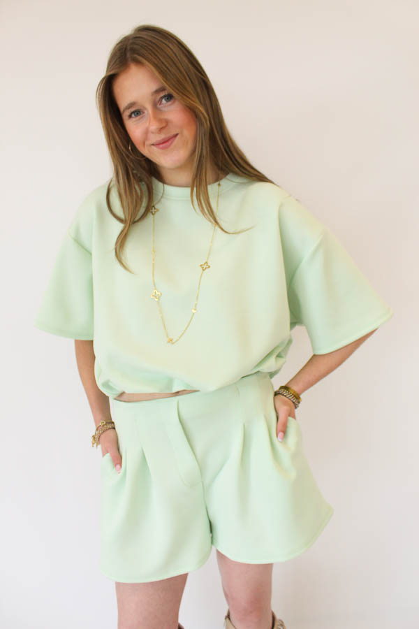 Tweedelig set mint | Yael - Afbeelding 3
