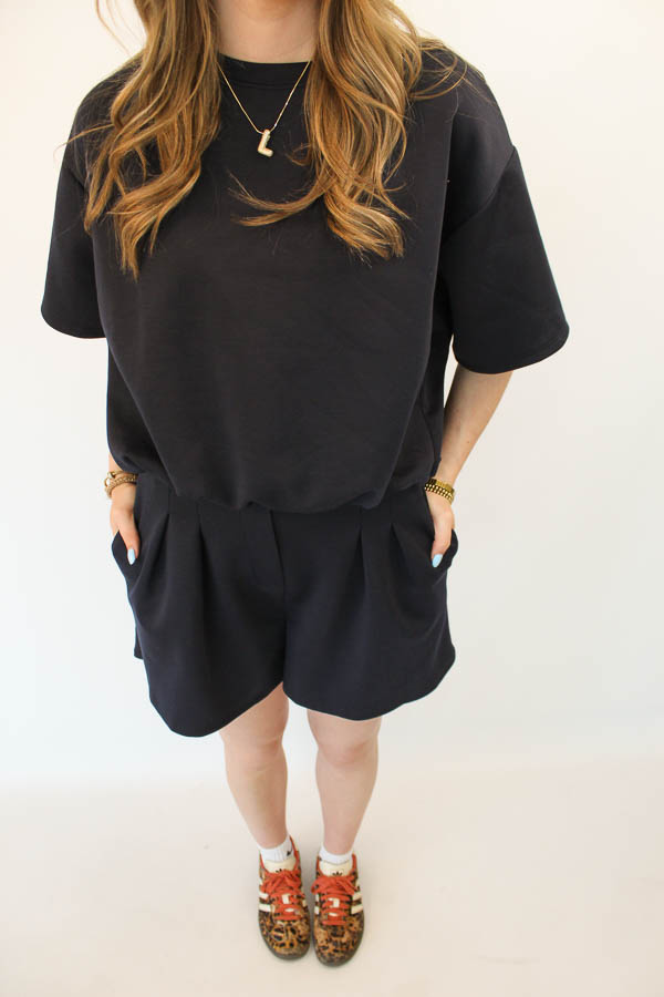 Tweedelig set navy | Yael - Afbeelding 3