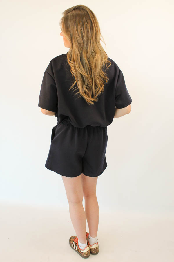 Tweedelig set navy | Yael - Afbeelding 4