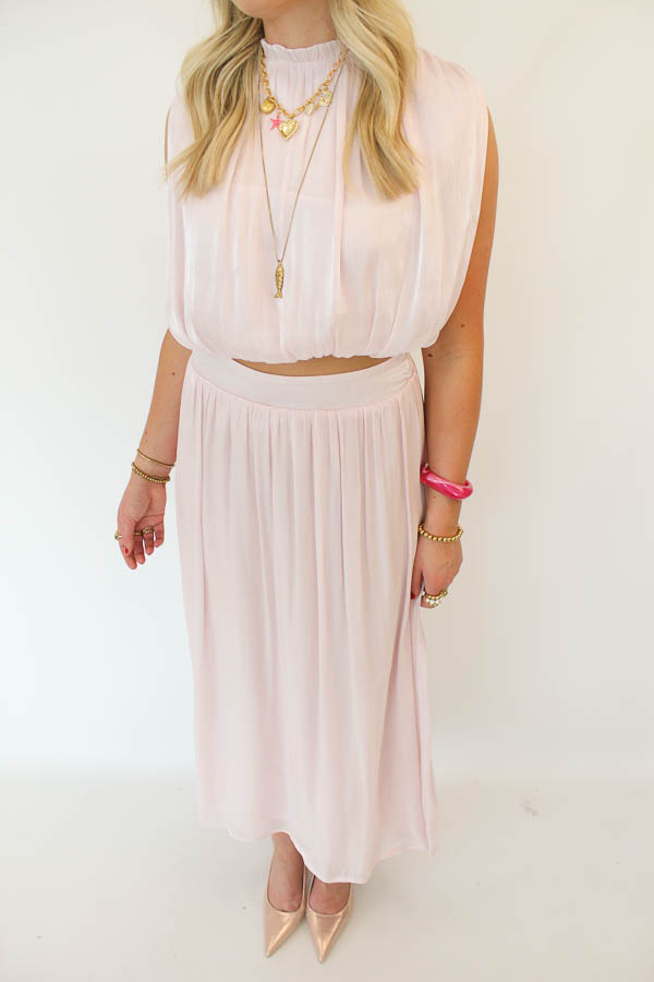 Tweedelig set roze | Maeve - Afbeelding 2