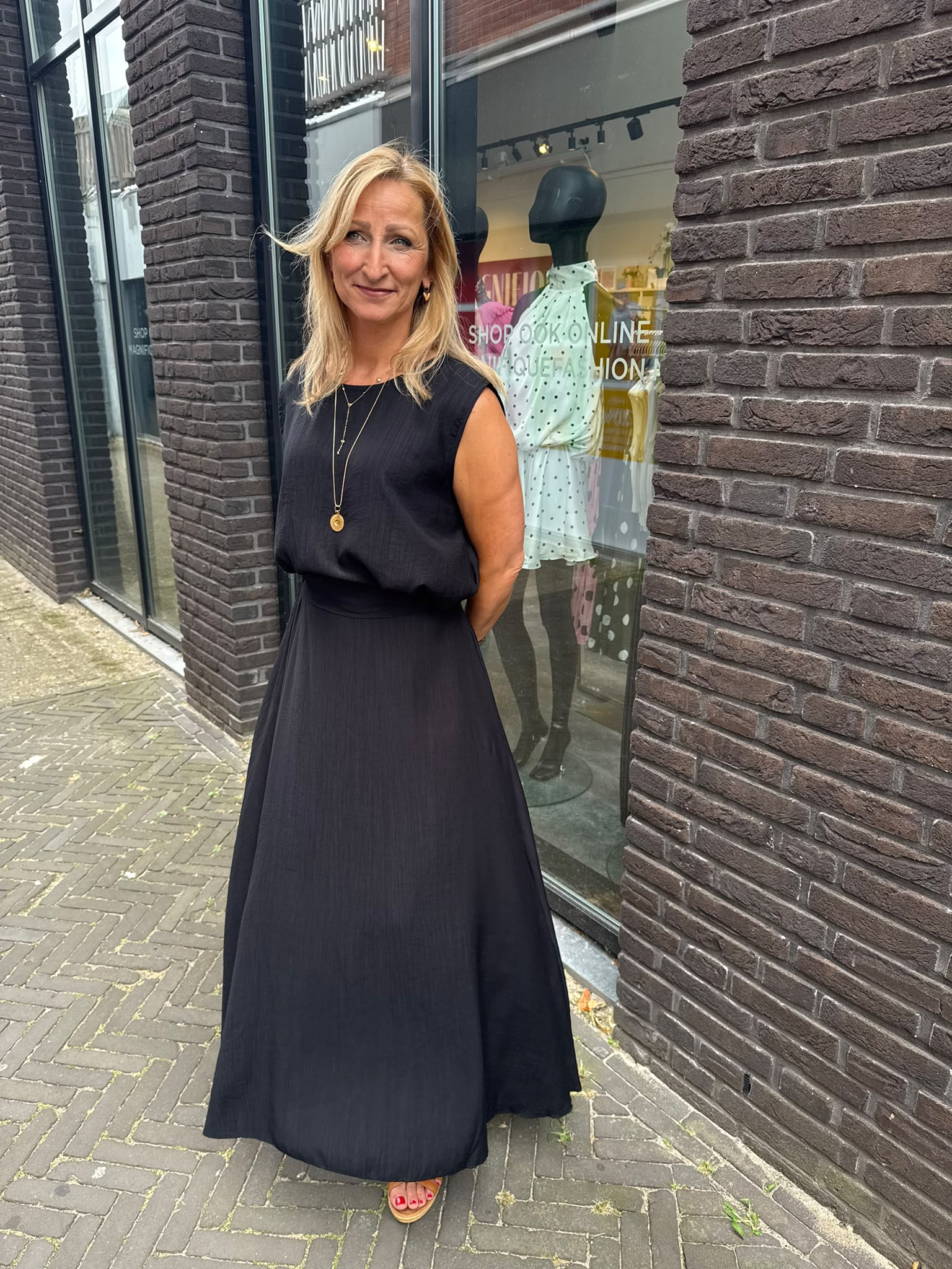 Boho set zwart | Bella