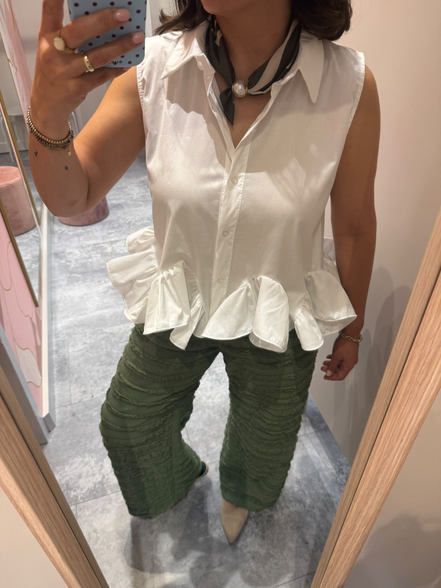 Blouse top wit | Lynn