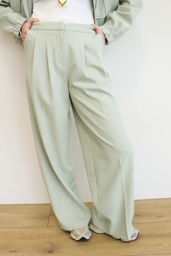 Wide pantalon mint | Dewi