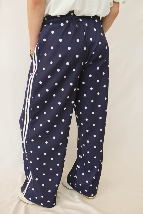 Wideleg broek stippen | Ivy - Afbeelding 2