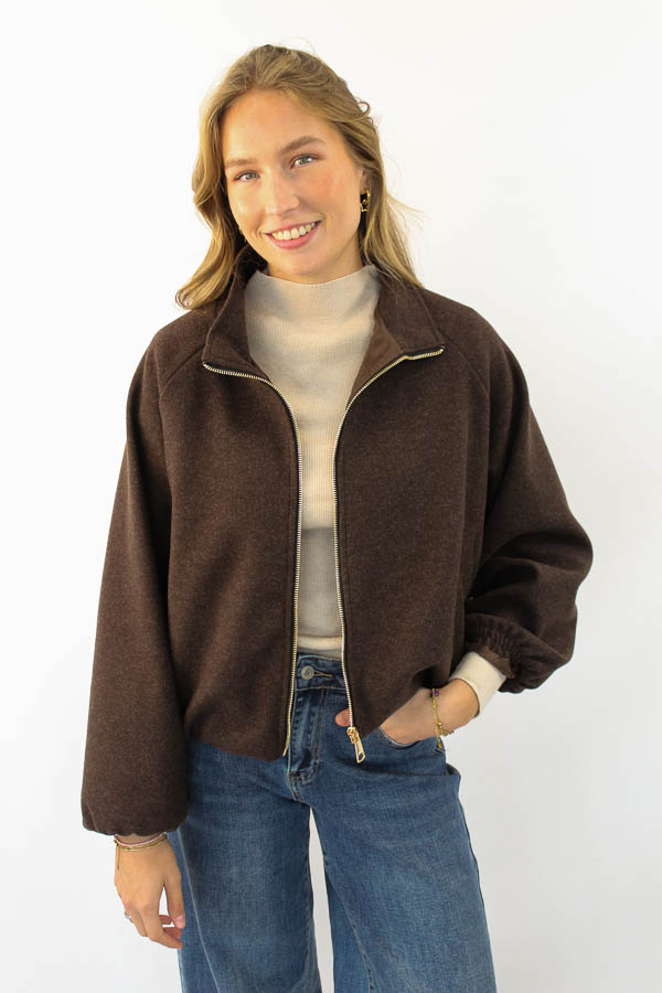 Bomber jas bruin | Linde 