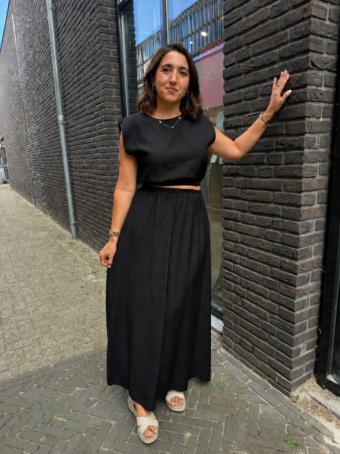 Boho set zwart | Liva