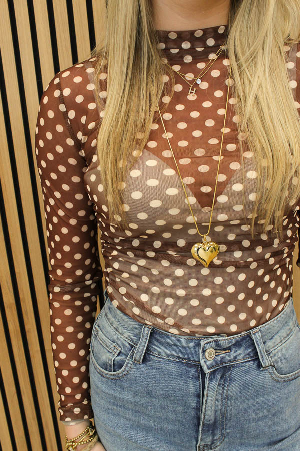 Mesh_top_stippen_bruin_-_Lia_1-6646